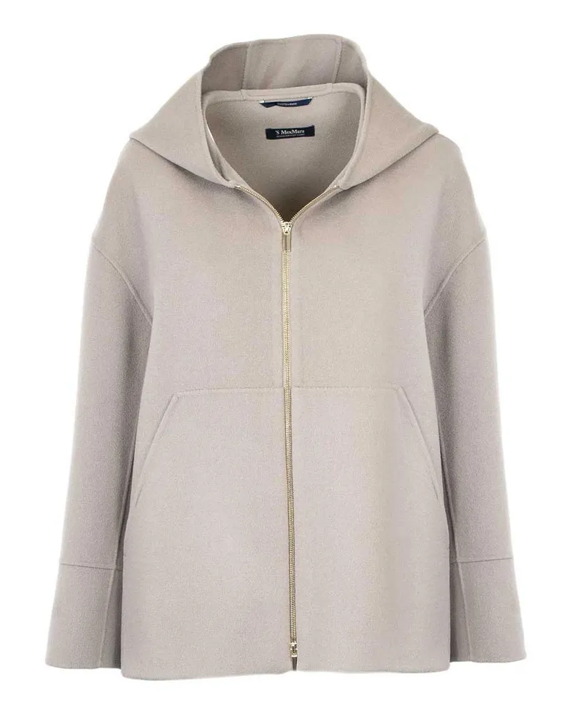 Max Mara Casualjacke - Grau Grau