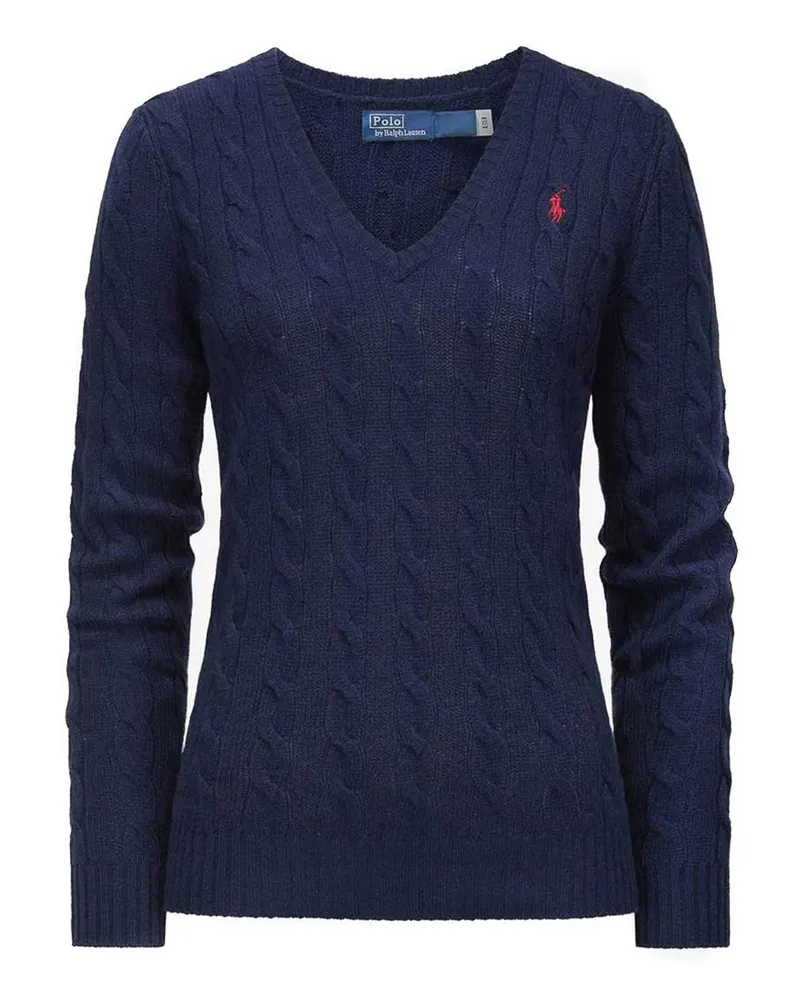 Ralph Lauren V-Pullover - Dunkelblau Dunkelblau