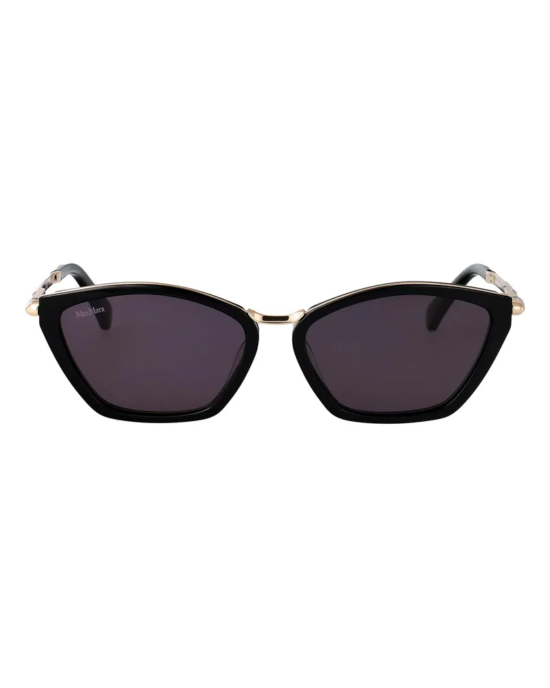 Max Mara Sonnenbrille - Schwarz Schwarz