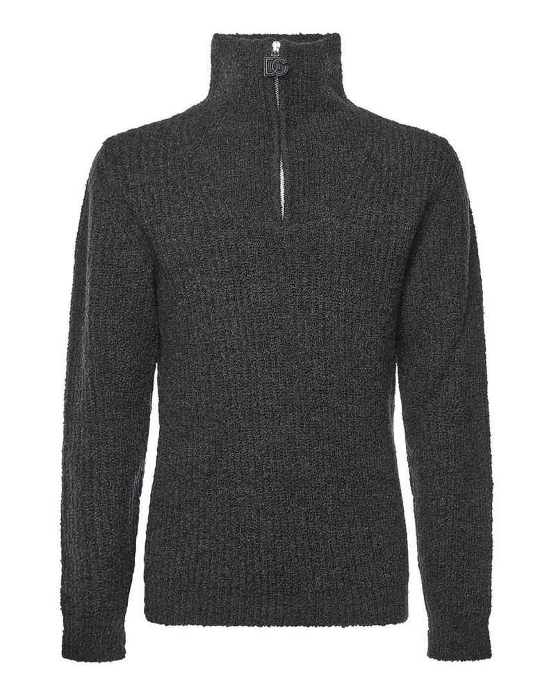 Dolce & Gabbana Rollkragenpullover - Grau Grau