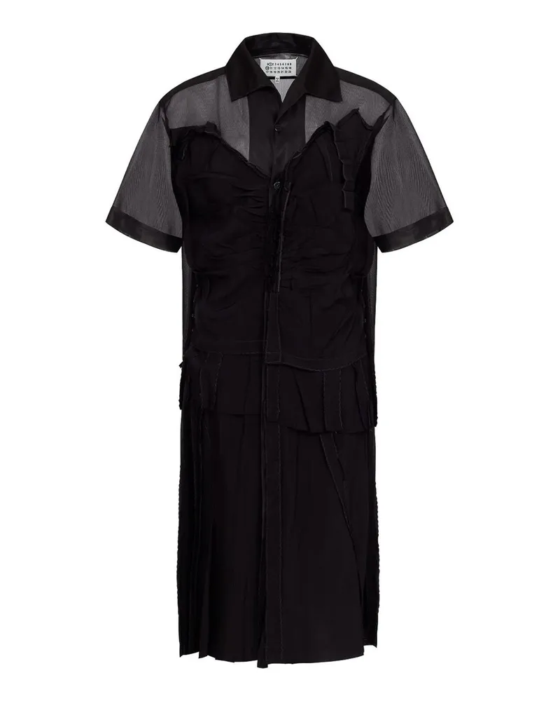 Maison Margiela Poloshirt - Schwarz Schwarz