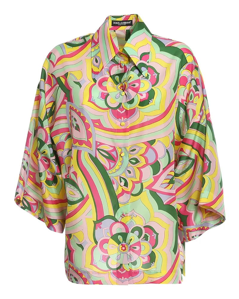 Dolce & Gabbana Kurzes Kleid - Bunt Bunt