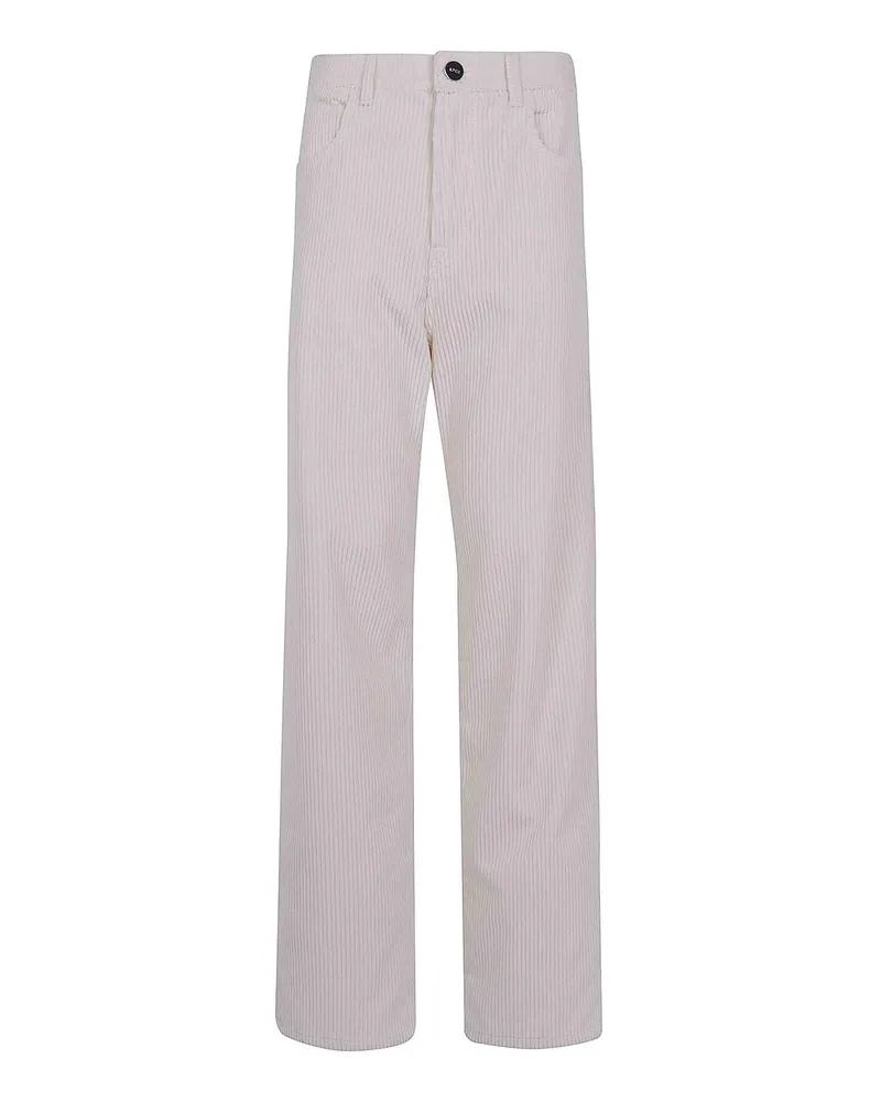 Róhe Casual Hose - Weiß Weiß