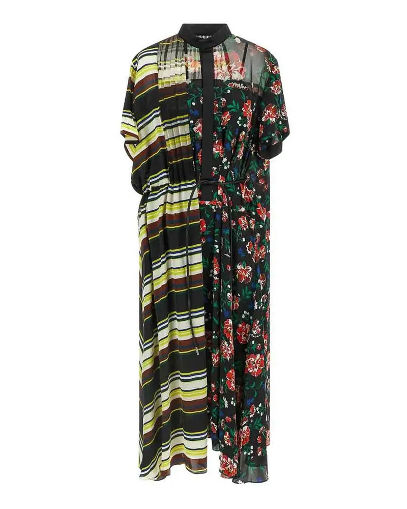 Sacai Kurzes Kleid - Bunt Bunt
