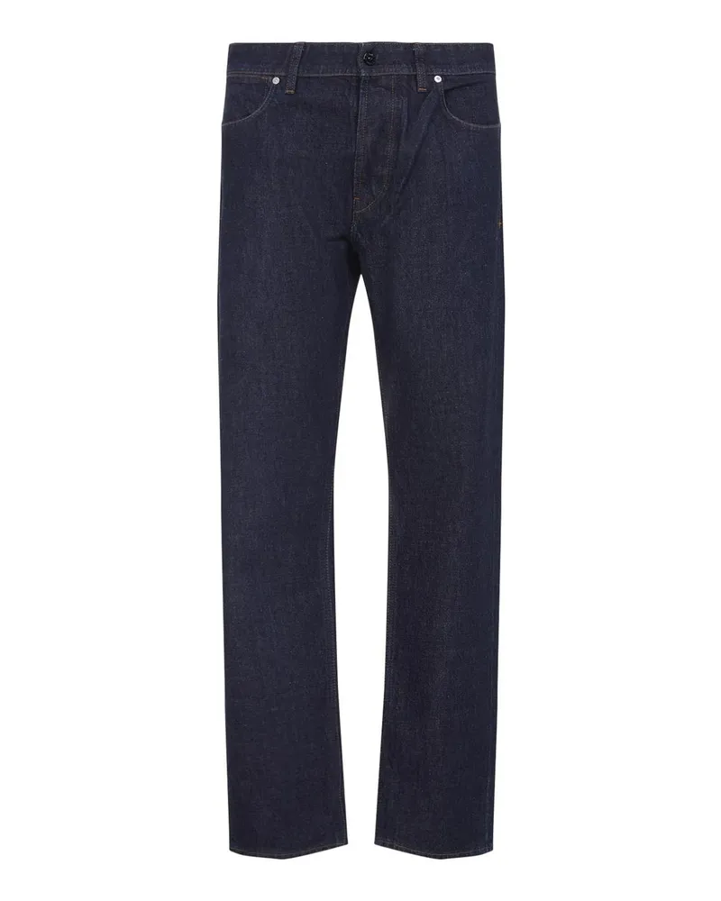 Stone Island Straight Leg Jeans - Blau Blau