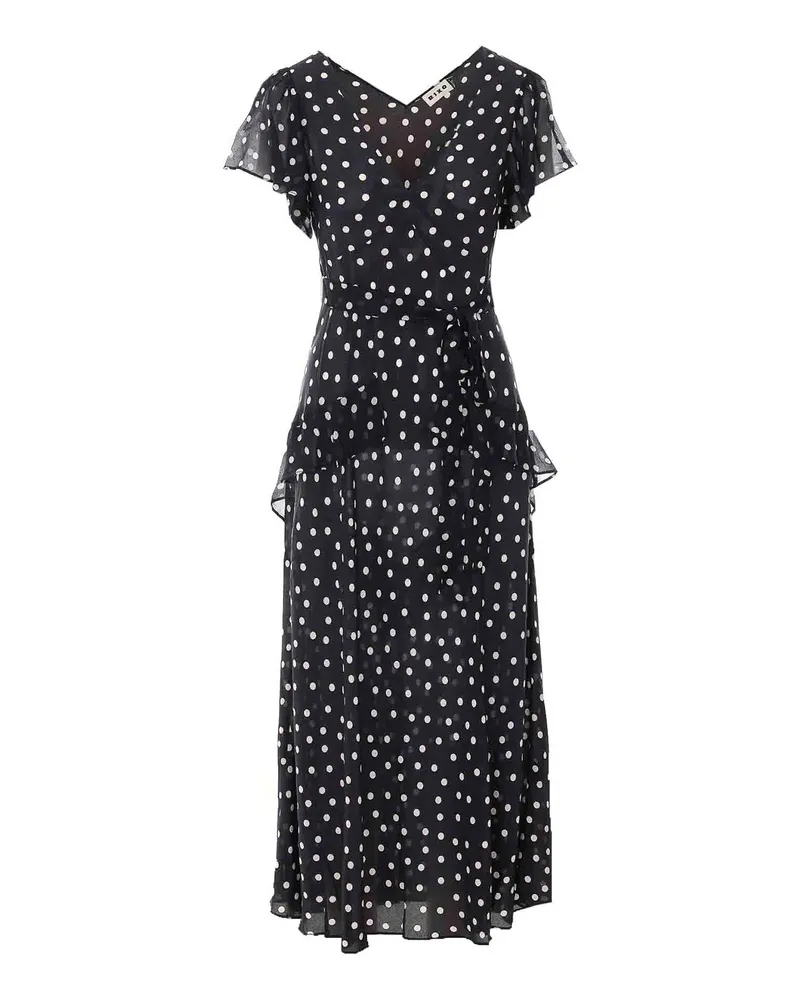 RIXO Kurzes Kleid - Blau Blau