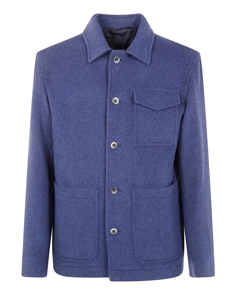 Herno Hemd - Blau Blau