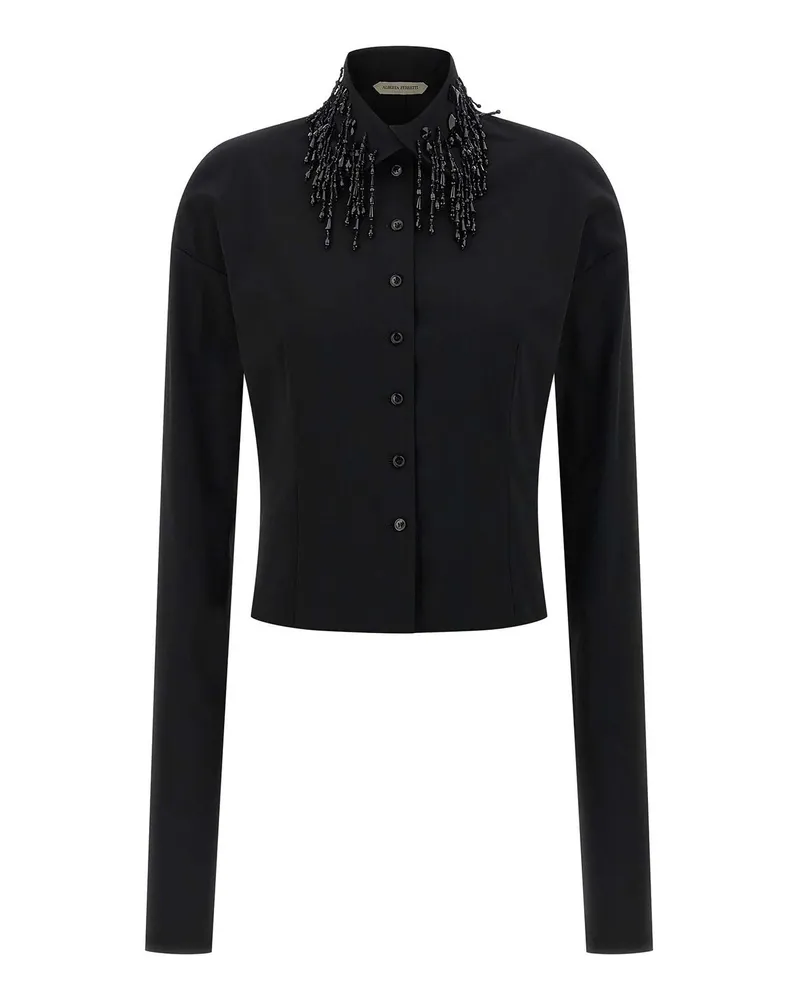 Alberta Ferretti Hemd - Schwarz Schwarz