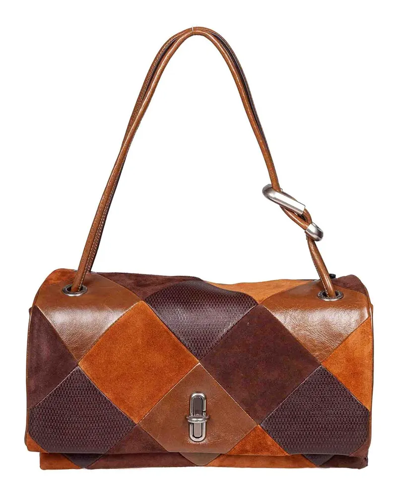 Marc Jacobs Schultertasche - Braun Braun