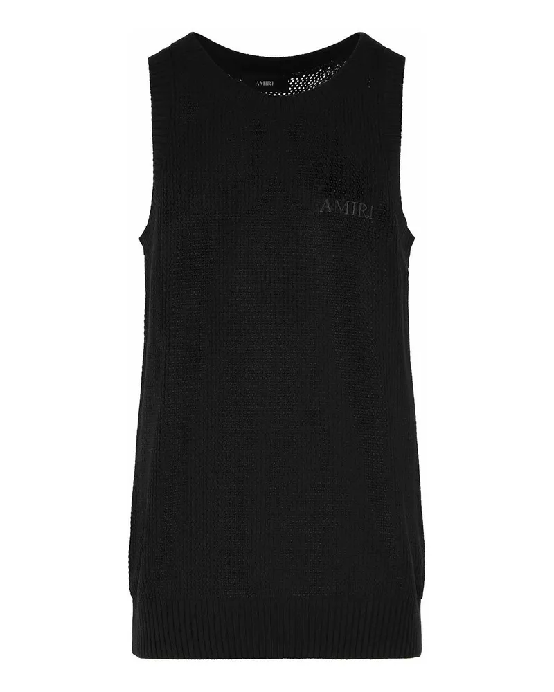 Amiri Top - Schwarz Schwarz