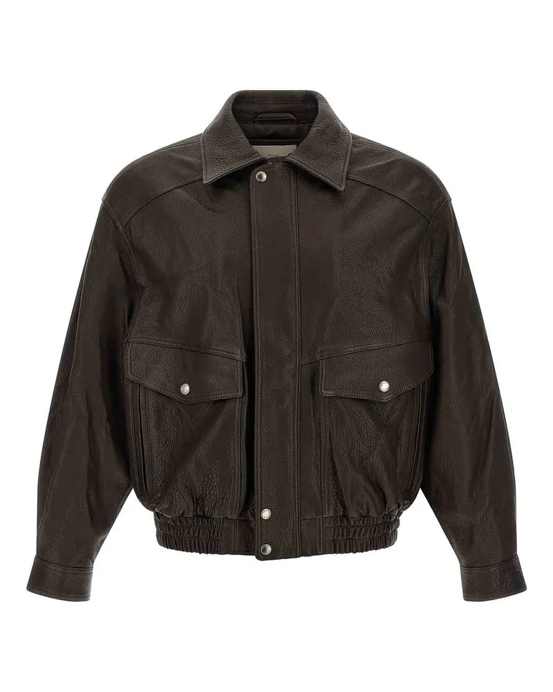 Dunst Lederjacke - Braun Braun