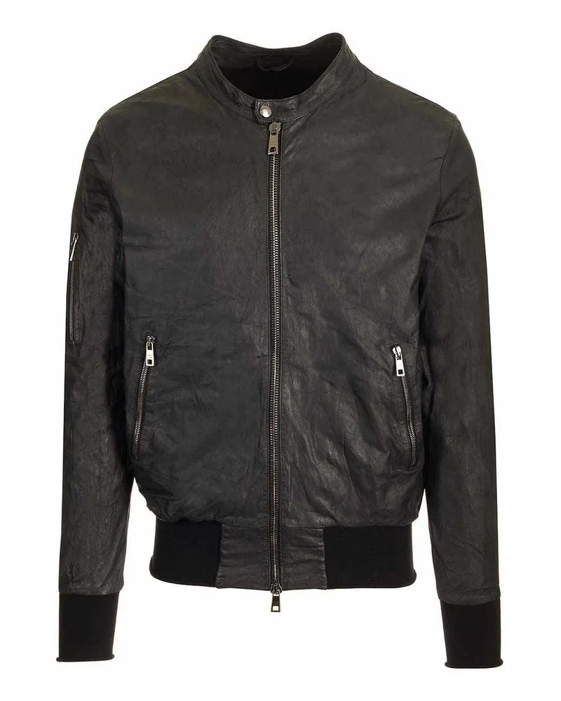 Giorgio Brato Casualjacke - Schwarz Schwarz