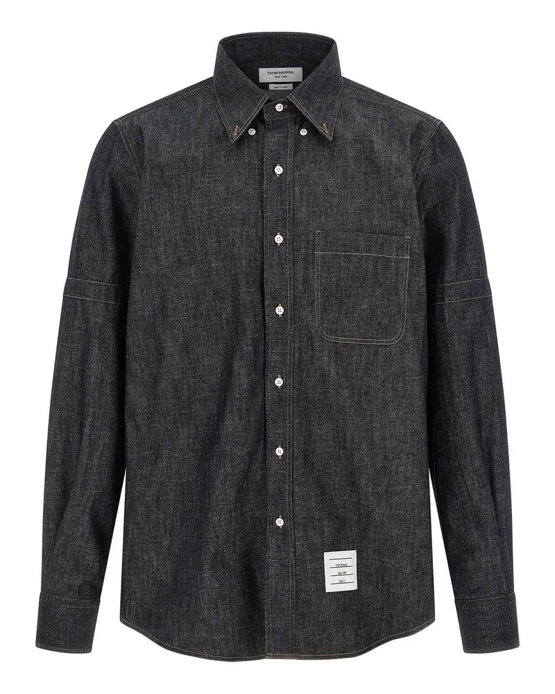 Thom Browne Hemd - Blau Blau