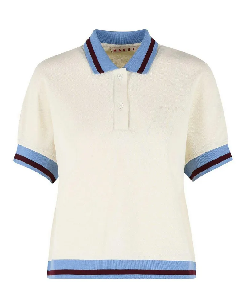 Marni Poloshirt - Weiß Weiß