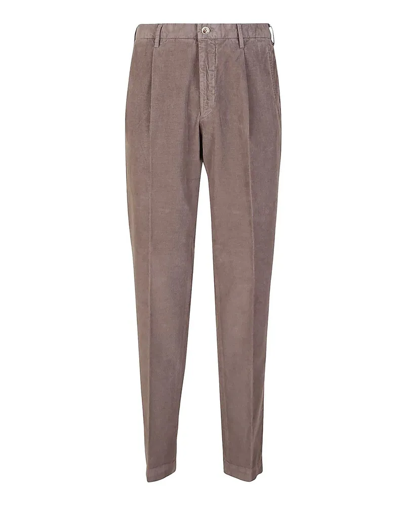 Incotex Casual Hose - Dunkelbeige