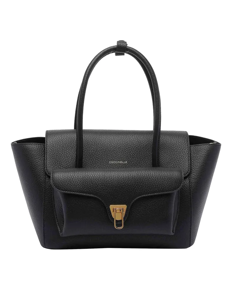 Coccinelle Schultertasche - Schwarz Schwarz