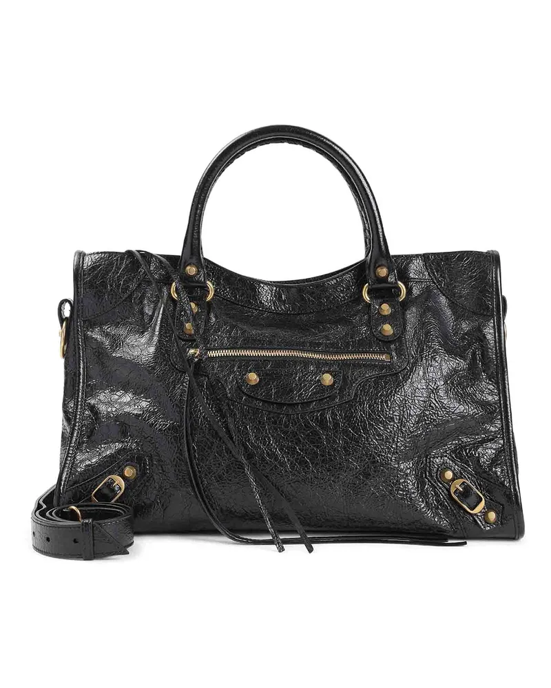 Balenciaga Schultertasche - Schwarz Schwarz