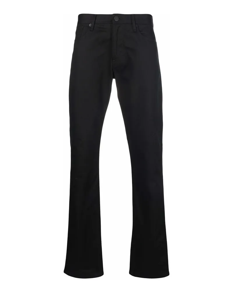 Emporio Armani Skinny Jeans - Schwarz Schwarz