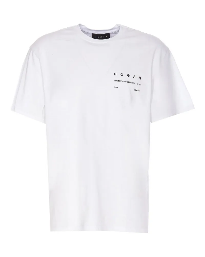 Hogan T-Shirt - Weiß Weiß