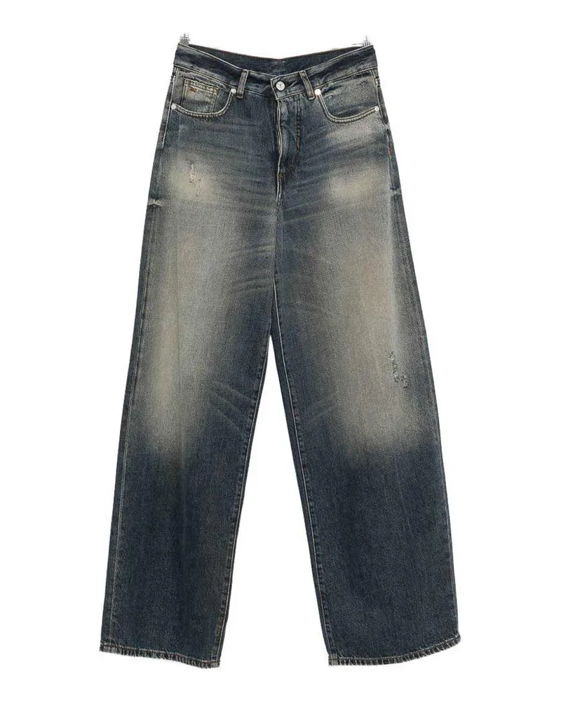 nine:inthe:morning Straight Leg Jeans - Blau Blau
