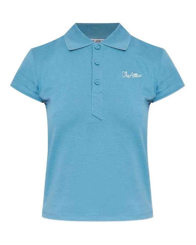 ATTICO Poloshirt - Blau Blau