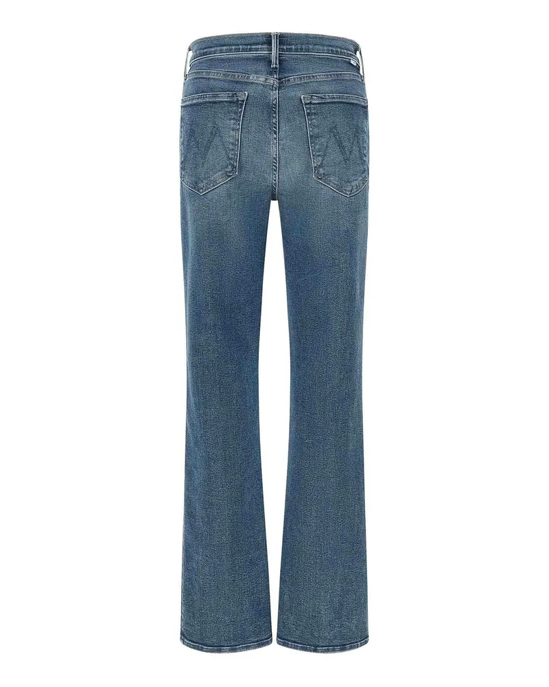 Mother Straight Leg Jeans - Blau Blau