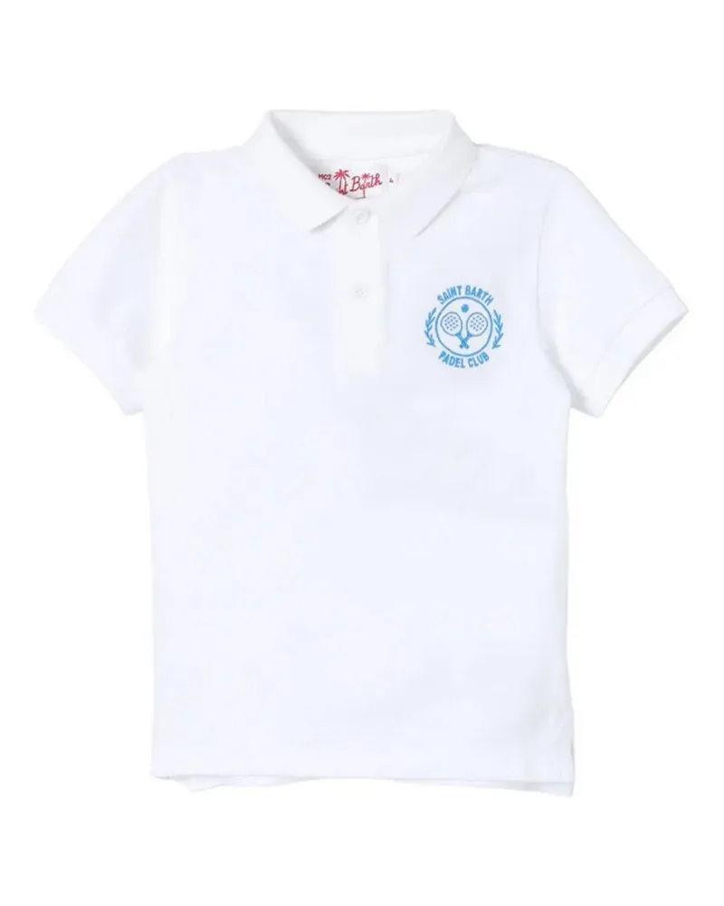 MC2 Saint Barth Poloshirt - Schwarz Weiß