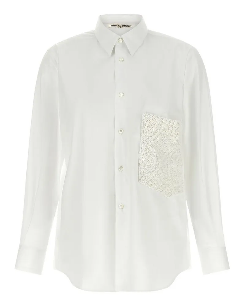 Comme des Garçons Hemd - Weiß Weiß