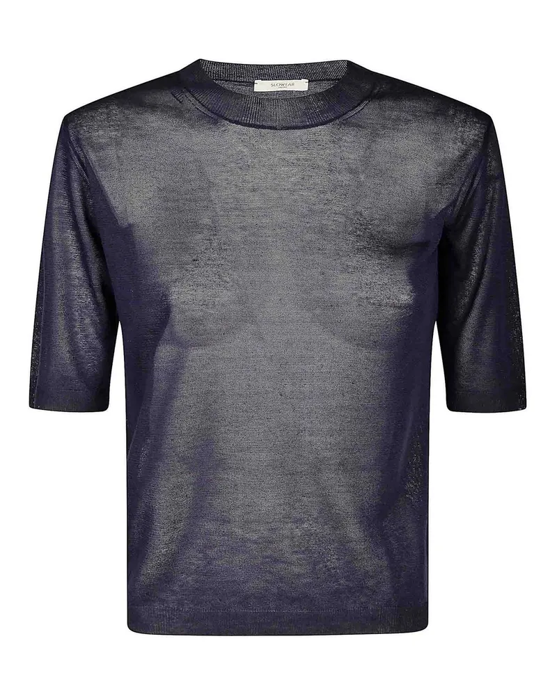 Zanone T-Shirt - Jeansblau Jeansblau