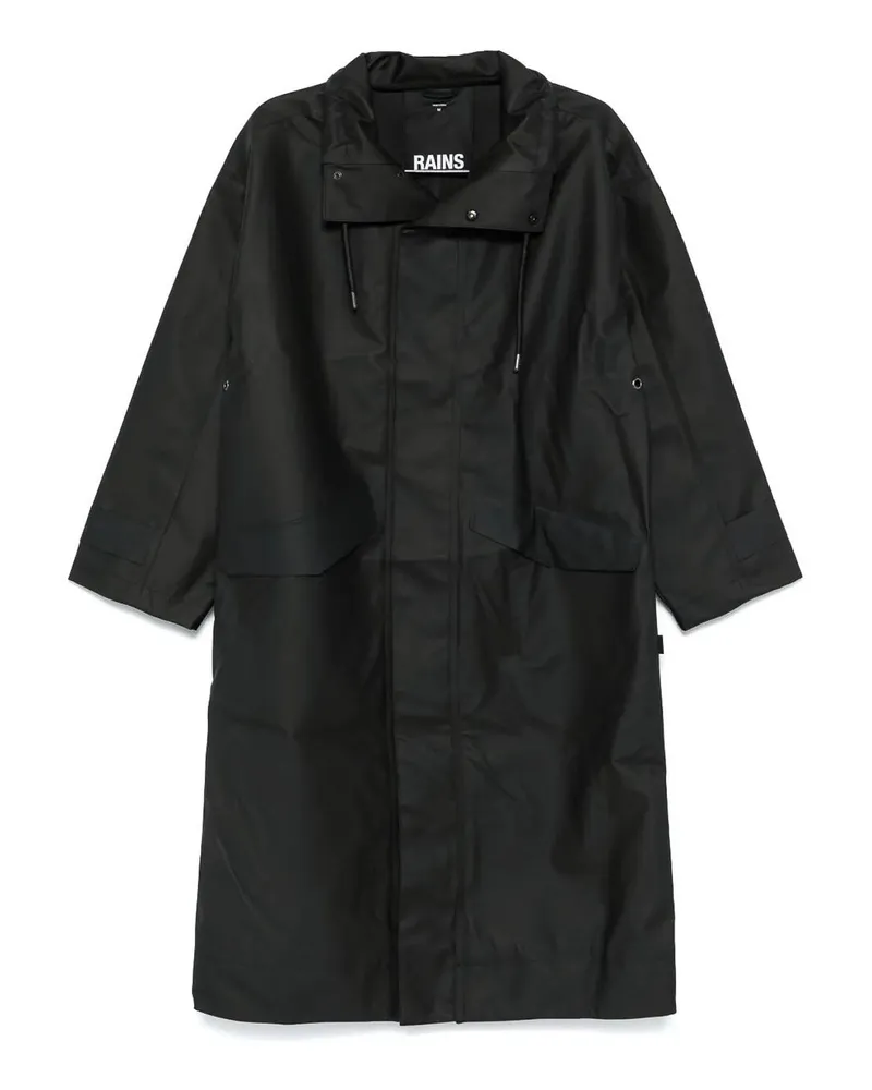 RAINS Casualjacke - Schwarz Schwarz