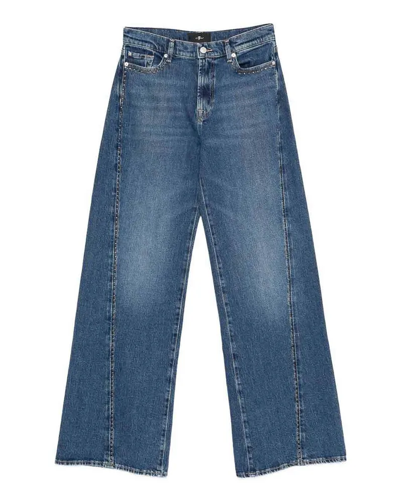 Seven7 Straight Leg Jeans - Blau Blau