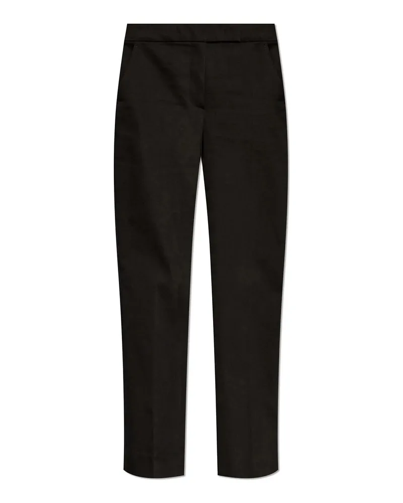 Max Mara Casual Hose - Weiß Braun