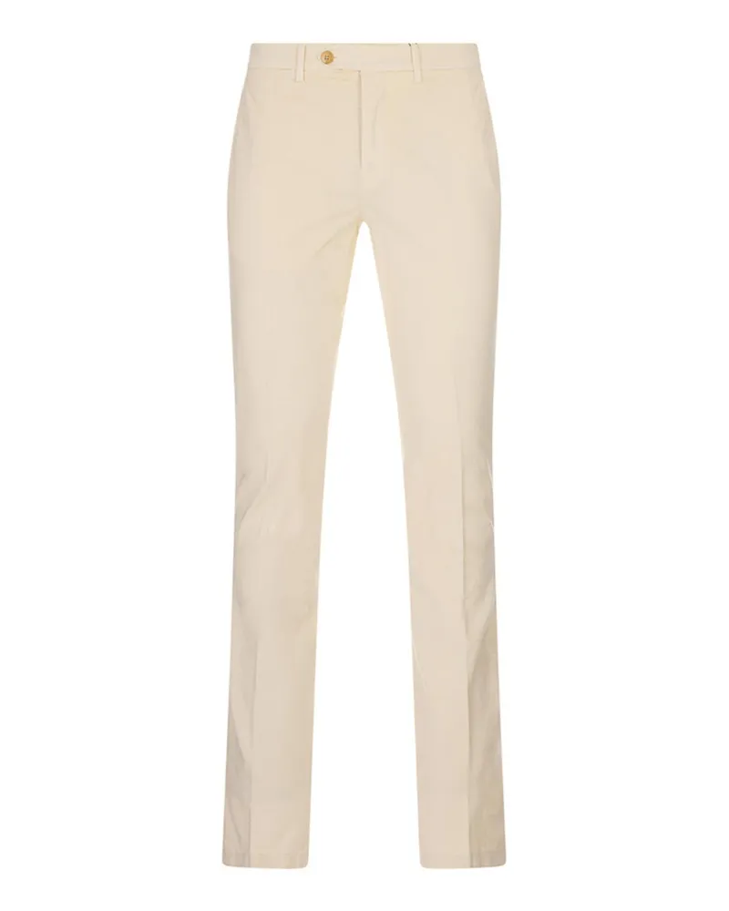 Canali Casual Hose - Weiß Weiß