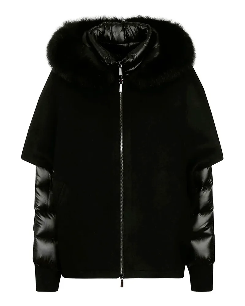 MOORER Daunenjacke Schwarz