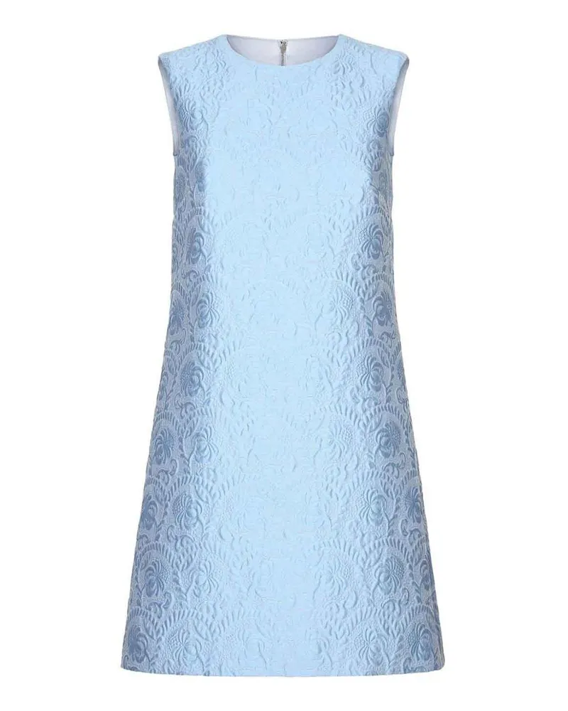 Dolce & Gabbana Knielanges Kleid - Hellblau Hellblau