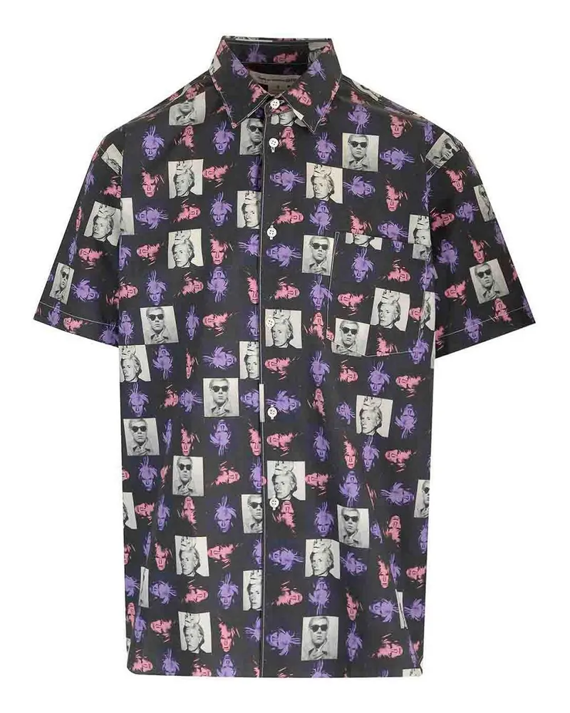 Comme des Garçons Hemd - Weiß Bunt