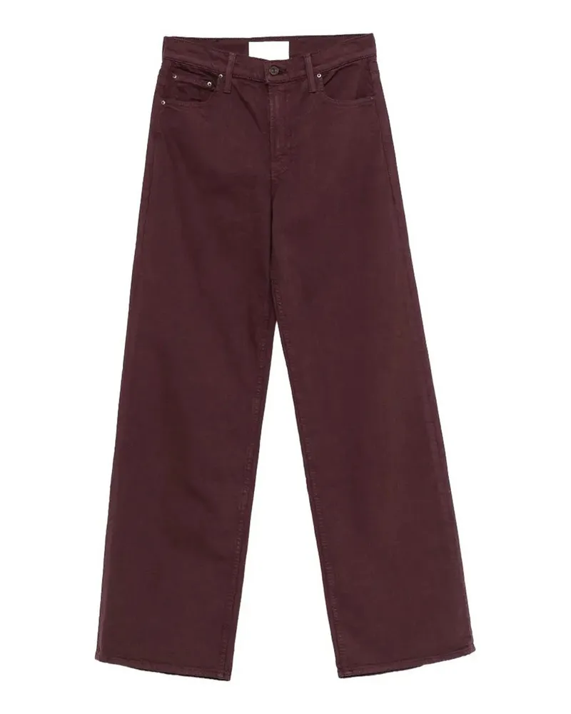 Mother Straight Leg Jeans - Nude Nude