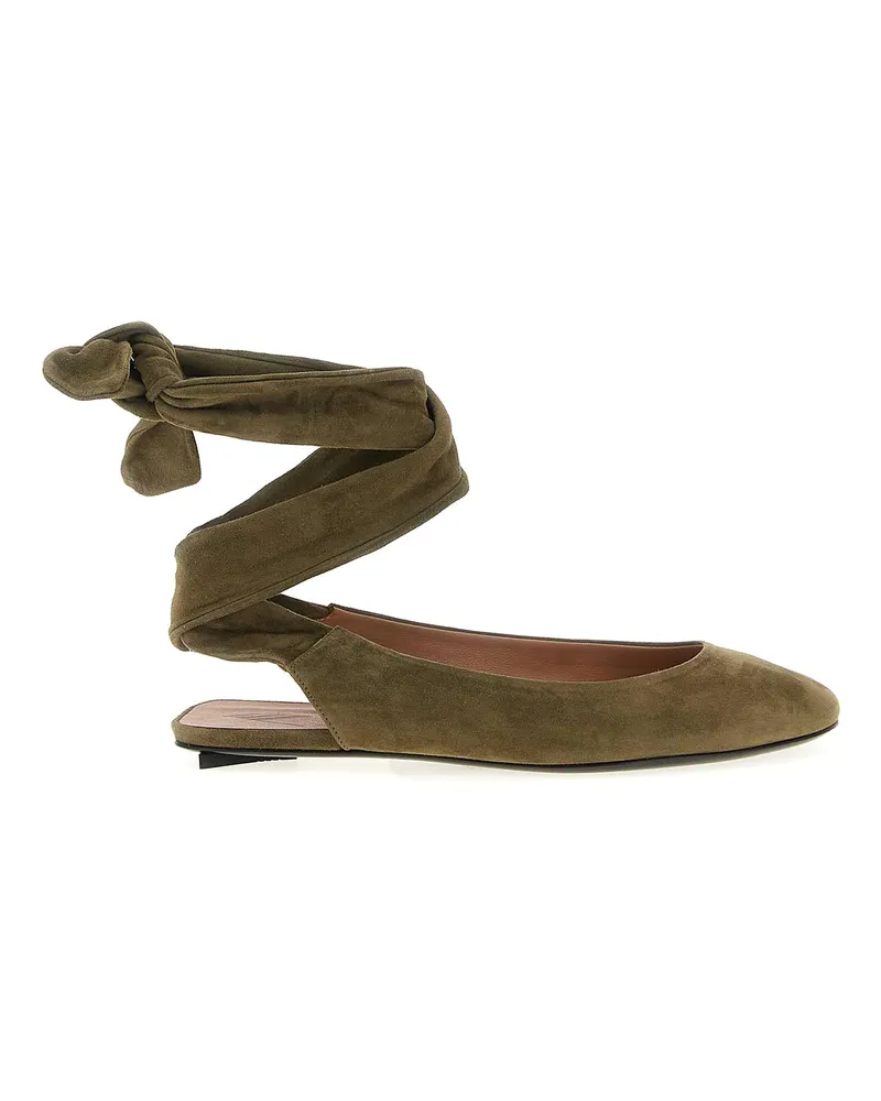 ATTICO Ballerinas - Grün Grün
