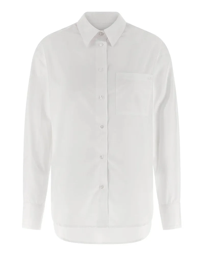 Loulou Studio Hemd - Weiß Weiß