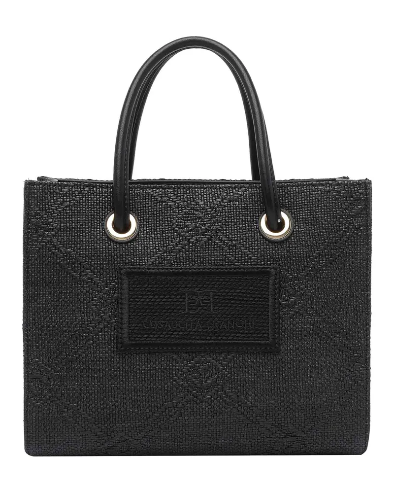 Elisabetta Franchi Shopper - Schwarz Schwarz
