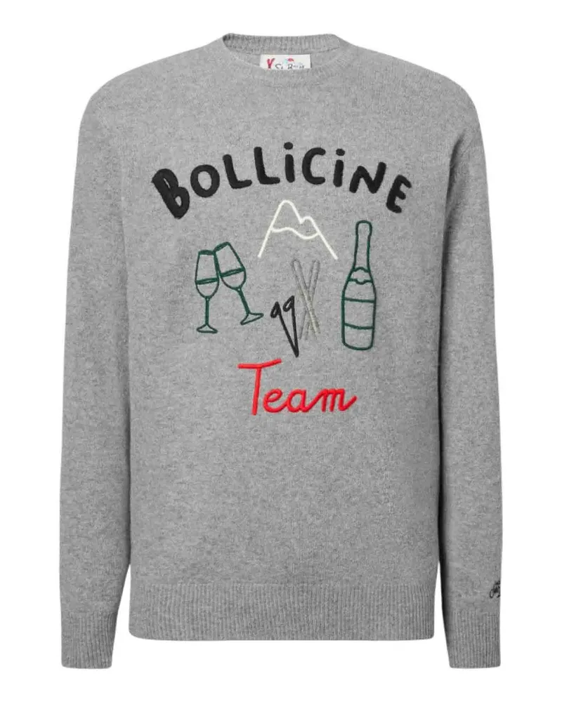 MC2 Saint Barth Rundhalspullover - Grau Grau