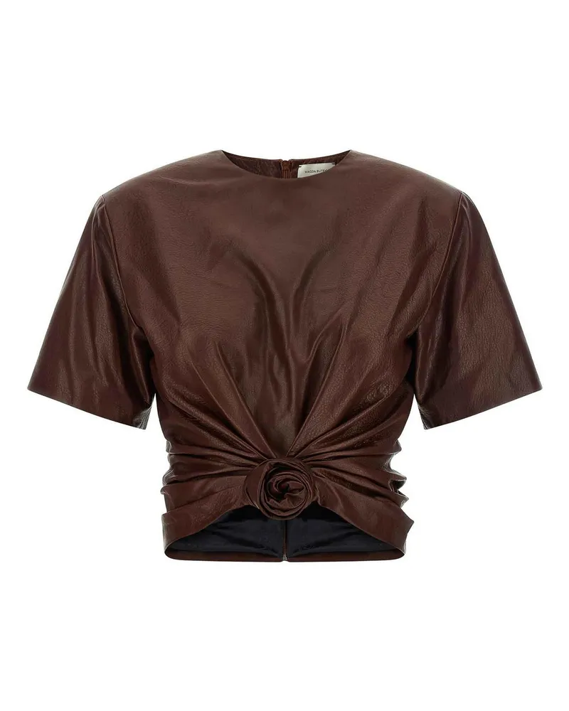 Magda Butrym T-Shirt - Braun Braun