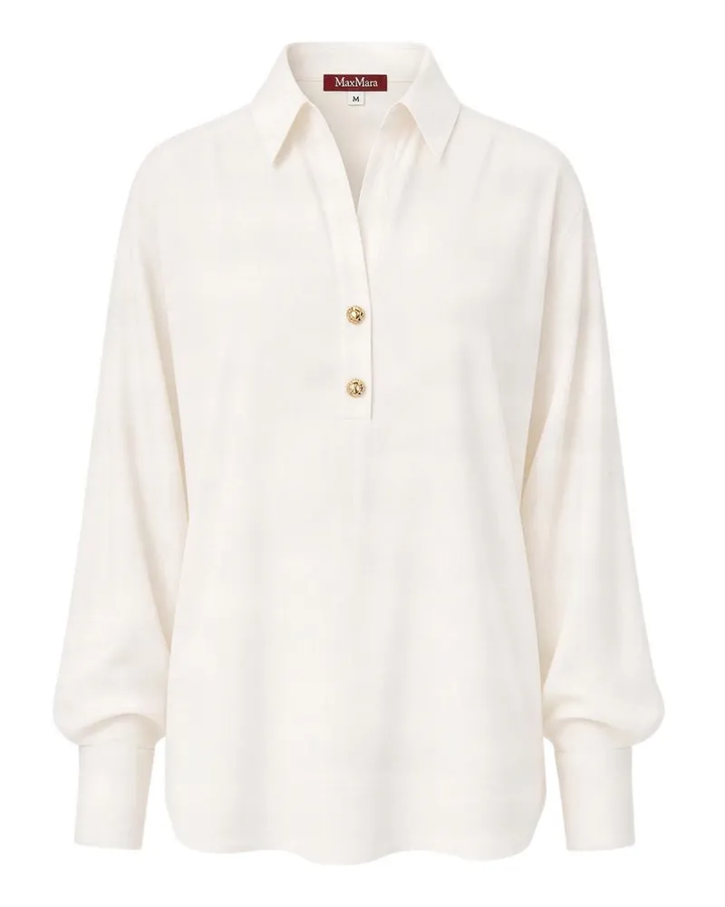 Max Mara Hemd - Creme Creme