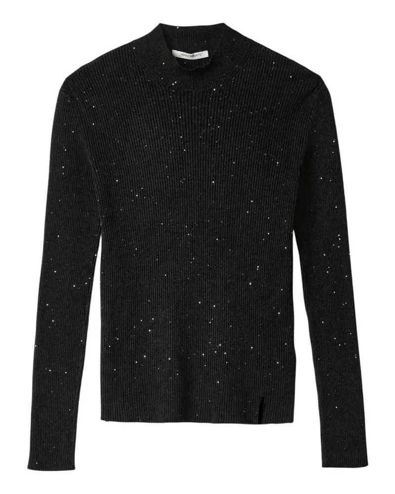 HINNOMINATE Rollkragenpullover - Schwarz Schwarz
