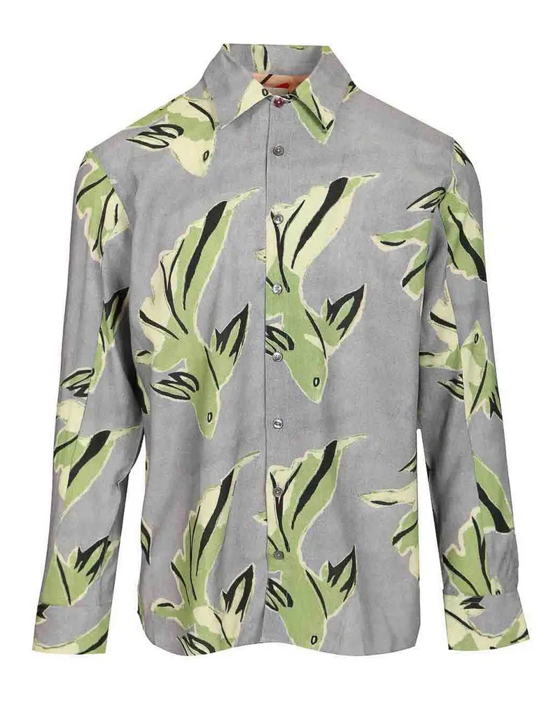 Paul Smith Hemd - Grau Grau