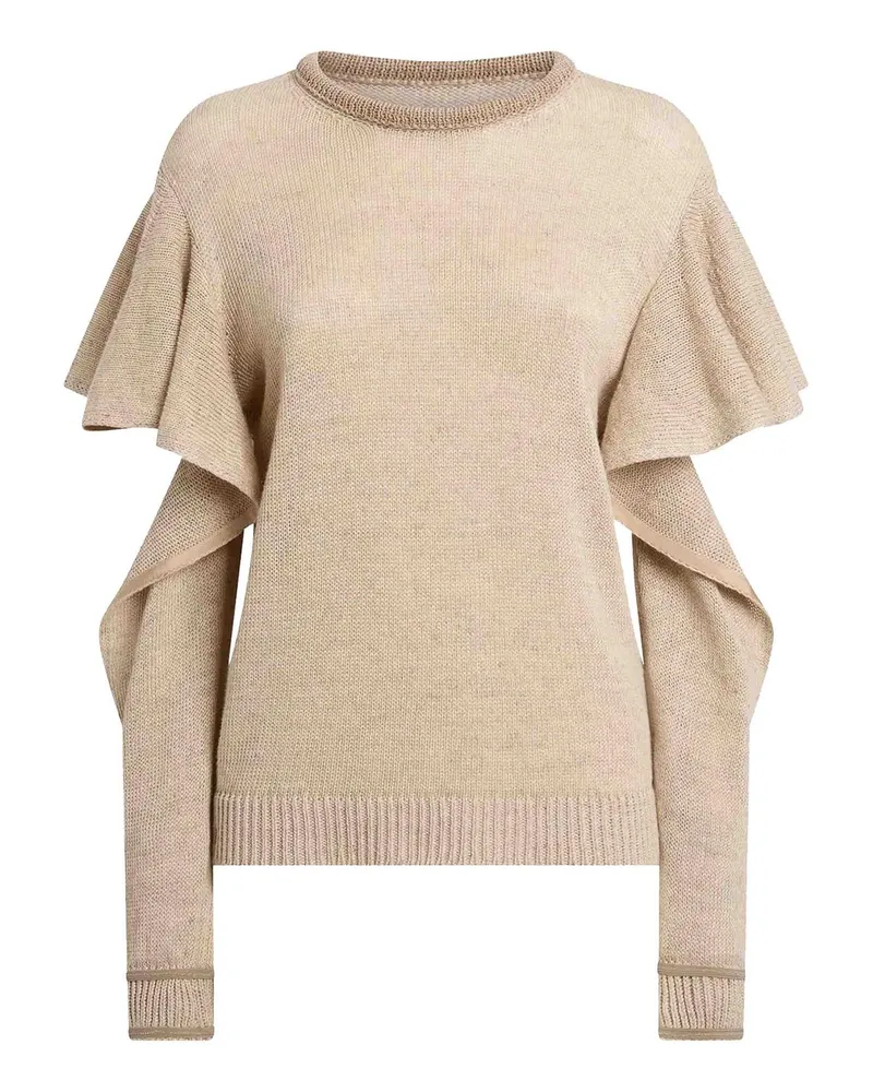 Moschino Rundhalspullover - Weiß Weiß