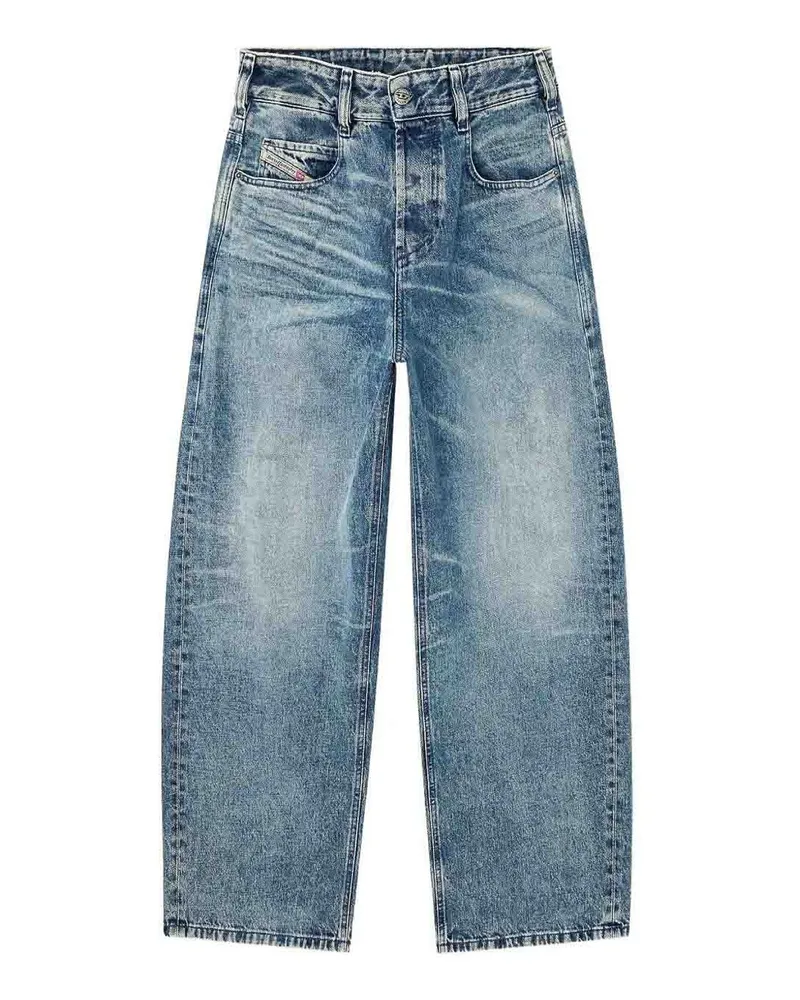 Diesel Straight Leg Jeans - Jeansblau Jeansblau