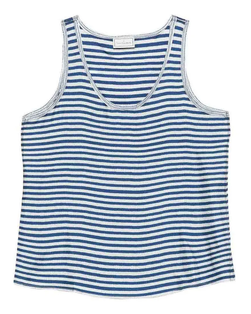 Pierre-Louis Mascia Top - Jeansblau Jeansblau