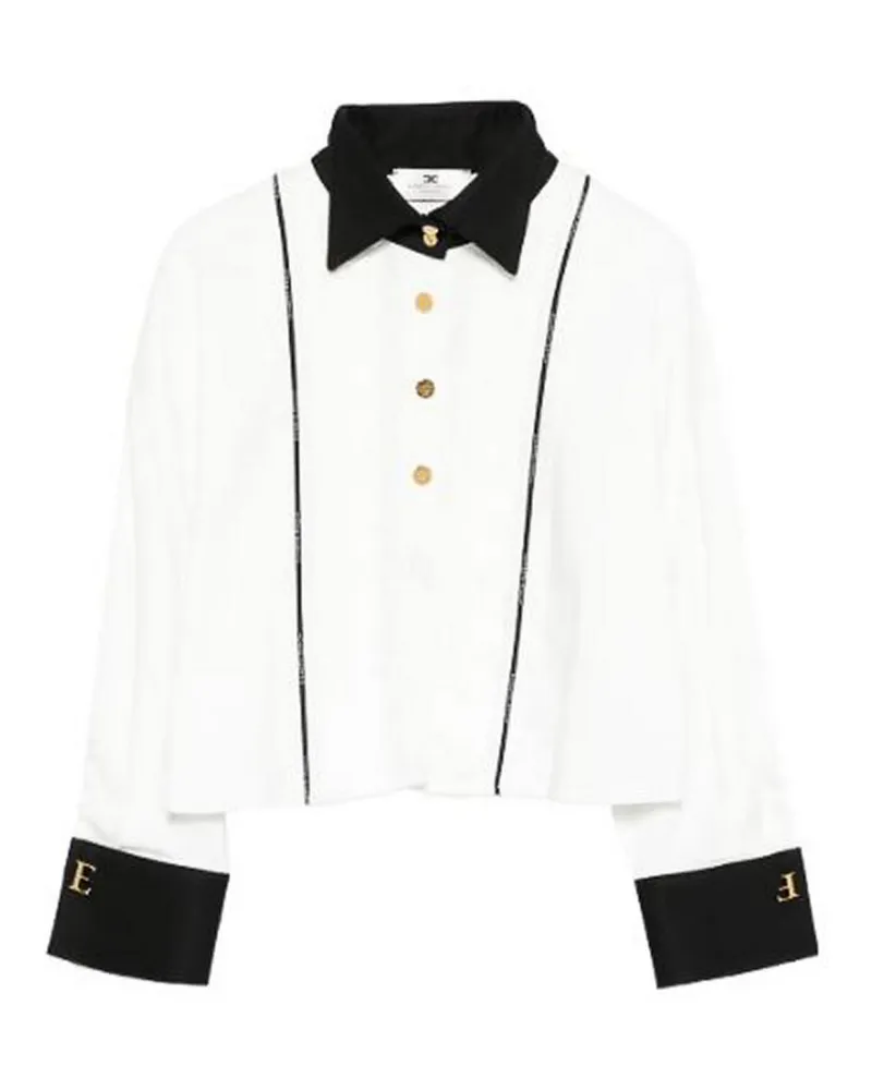 Elisabetta Franchi Hemd - Weiß Weiß