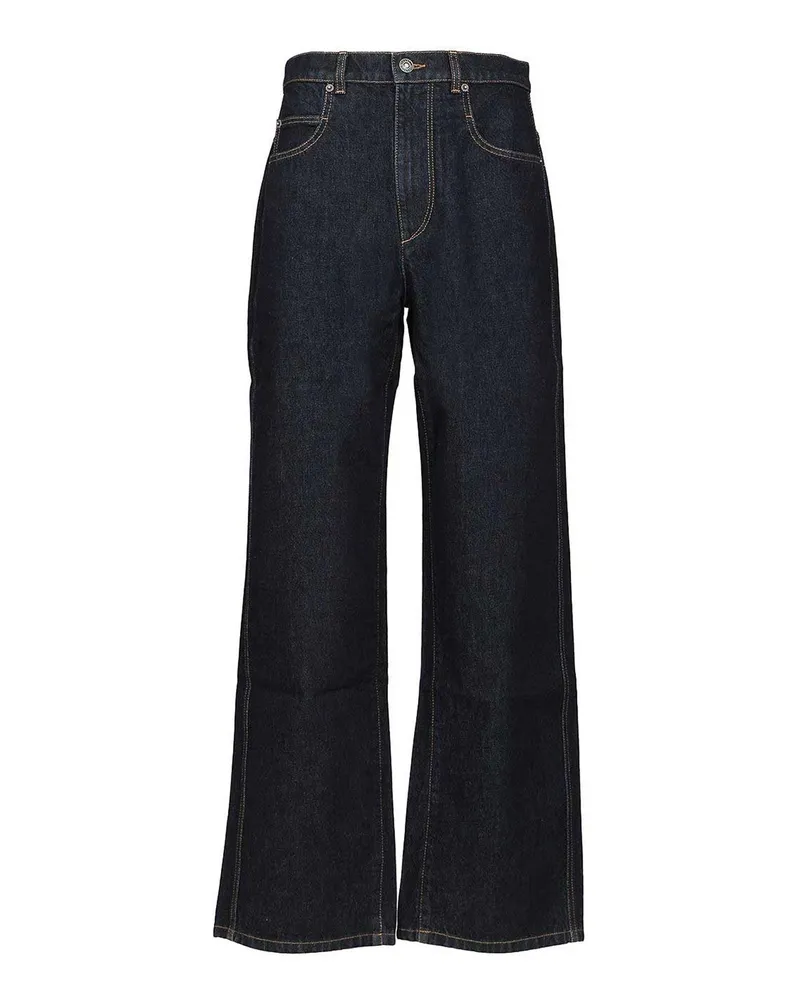 Isabel Marant Lederhose - Blau Blau